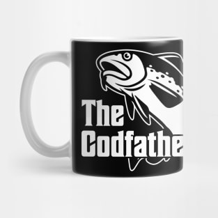 The Codfather Cod Fish Catcher Fishing Daddy Dad Mug